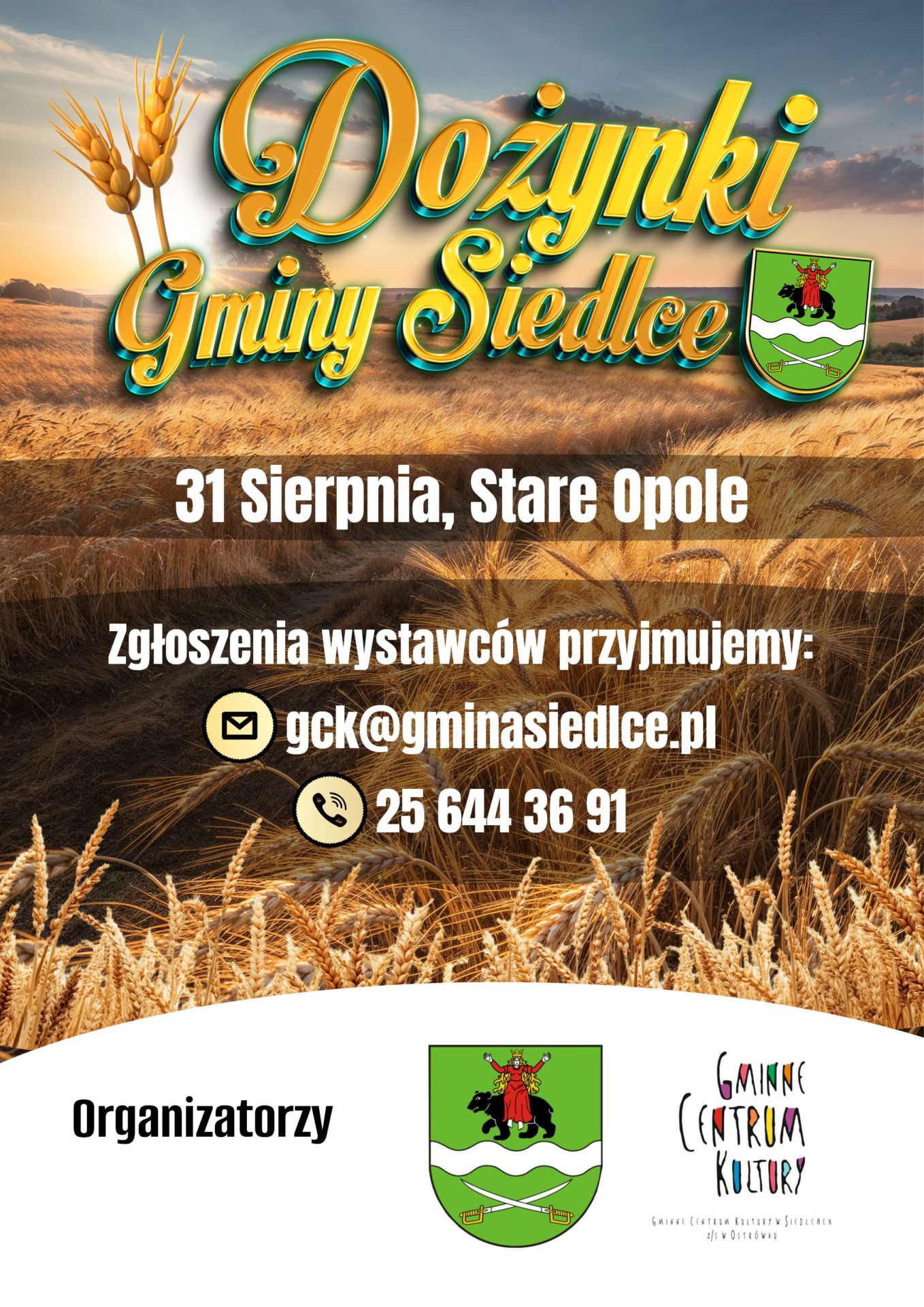 Dożynki Gminne i Parafialne w Starym Opolu, niedziela 31 sierpnia 2025